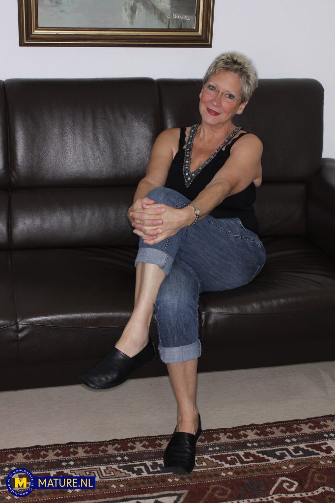 Mature.nl - Angie Is A Big Tit Granny Amateur Swinger From Germany With A Love For Cocks And Fucking